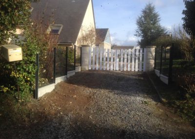 installation et pose de panneaux rigides (clôtures grillagées) à Caen (Calvados-14)
