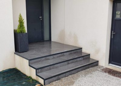 Création d’escalier de jardin ou de terrasse à Caen - AVAE Paysage