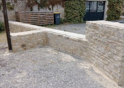 Création de murs, murets de clôture à Caen - AVEA Paysage